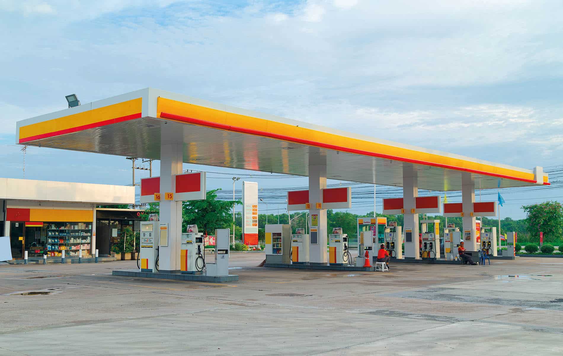 Avaliação de estoque de refinaria industrial