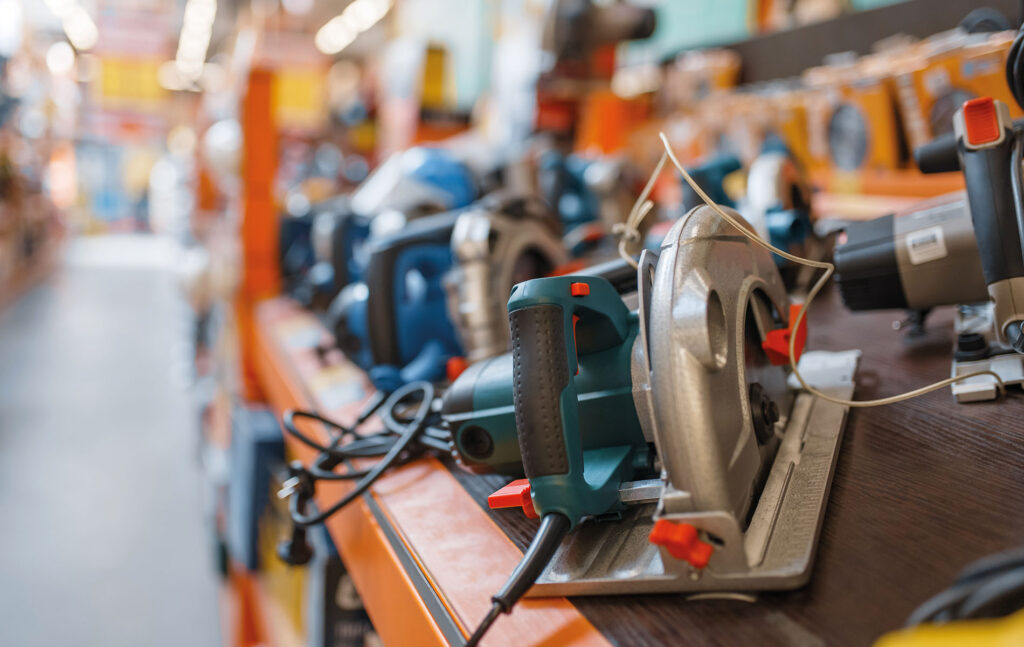 Contagem de inventário de uma rede nacional de Lojas