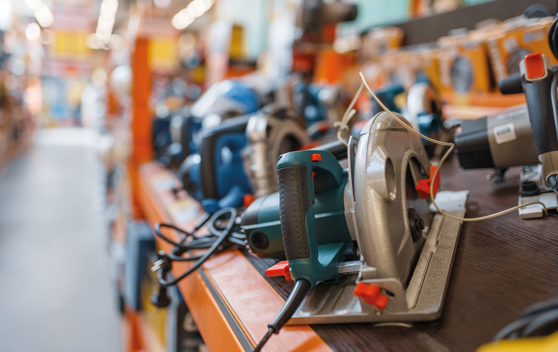 Contagem de inventário de uma rede nacional de Lojas