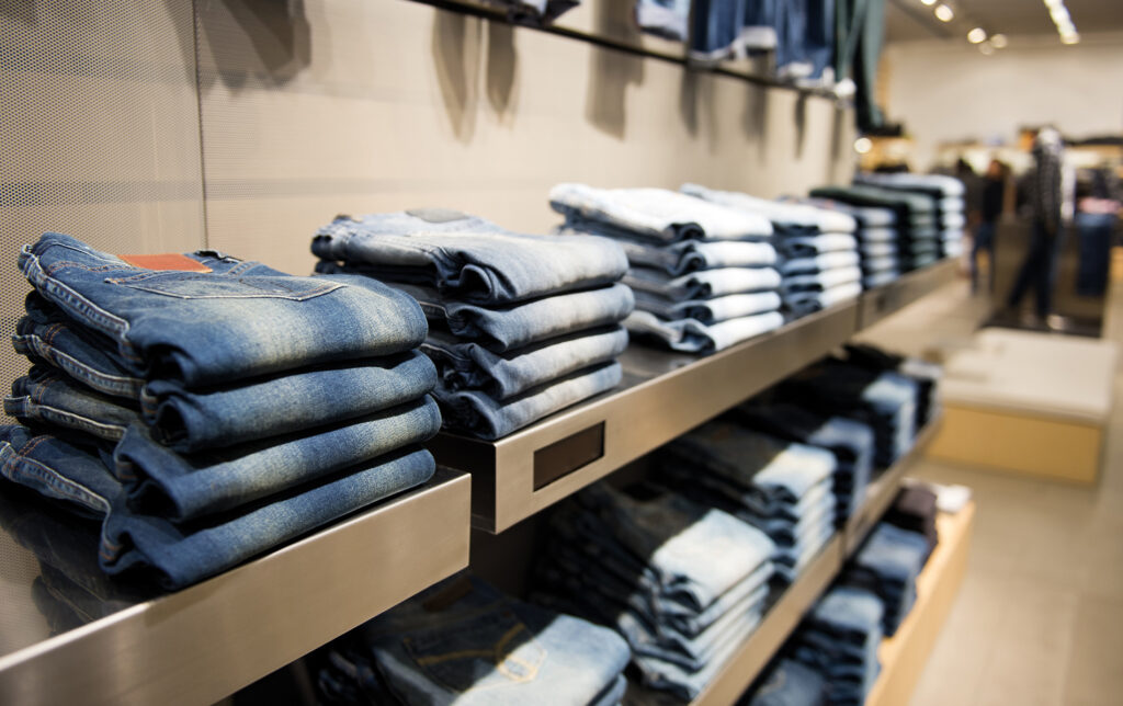 Contagem total da loja durante o expediente de trabalho