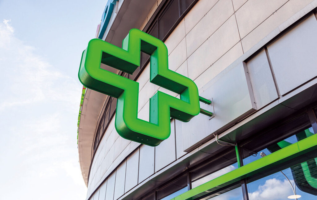 Contagem de estoque de farmácias